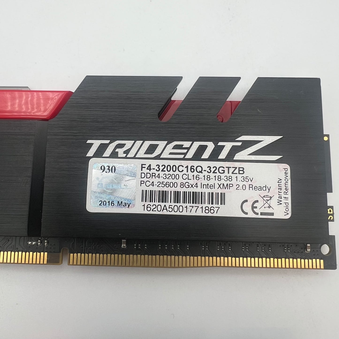 G.Skill TridentZ 24GB (3x8GB) RAM DDR4 3200MHz F4-3200C16Q-32GTZB Memory Kit (Copy)
