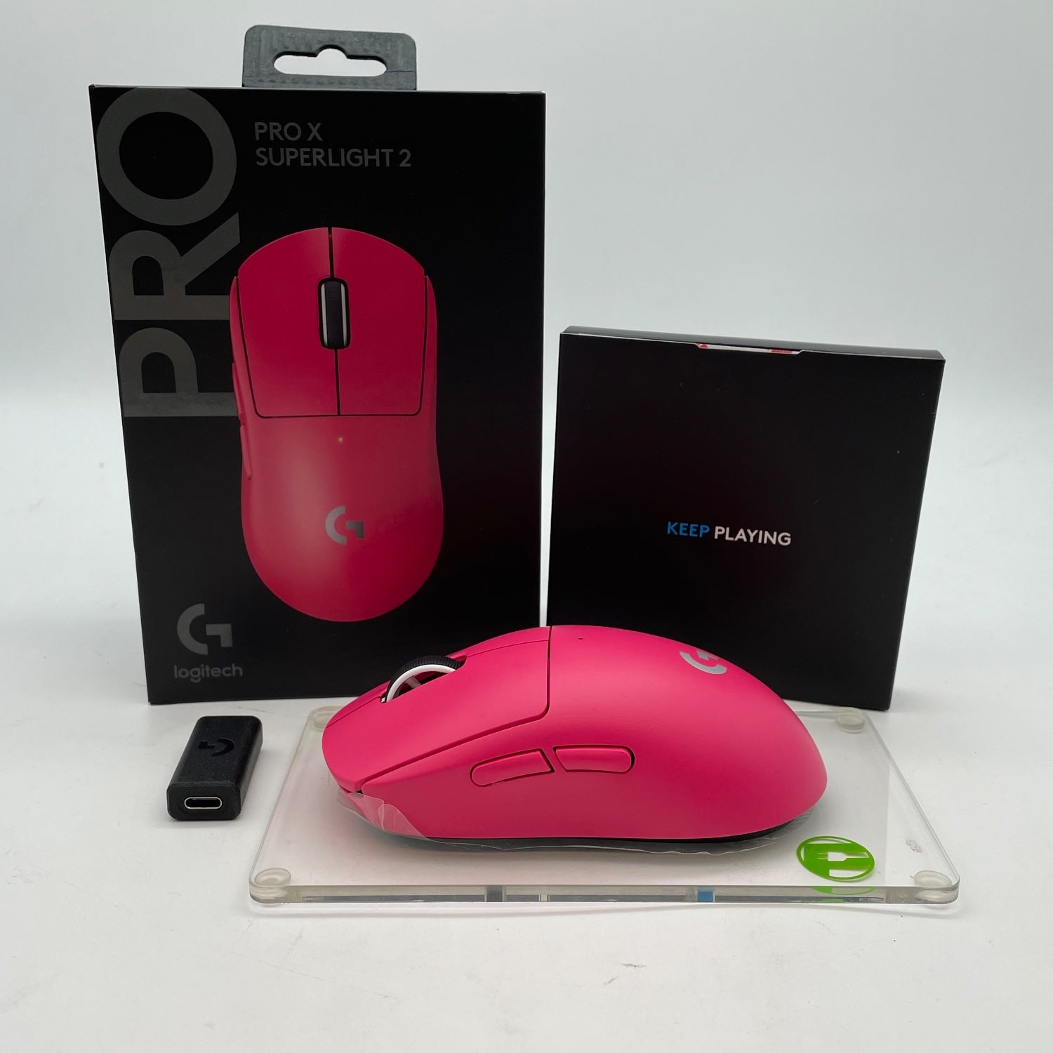Logitech Pro X Superlight 2 Magenta Wireless Gaming Mouse MR0097