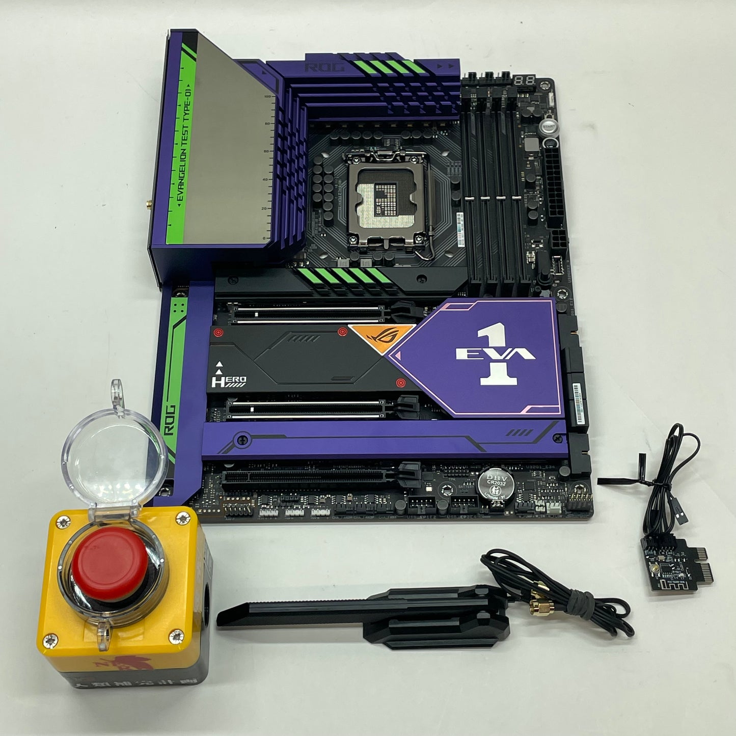 Asus ROG MAXIMUS Z690 HERO EVA EDITION LGA 1700 ATX Gaming Motherboard