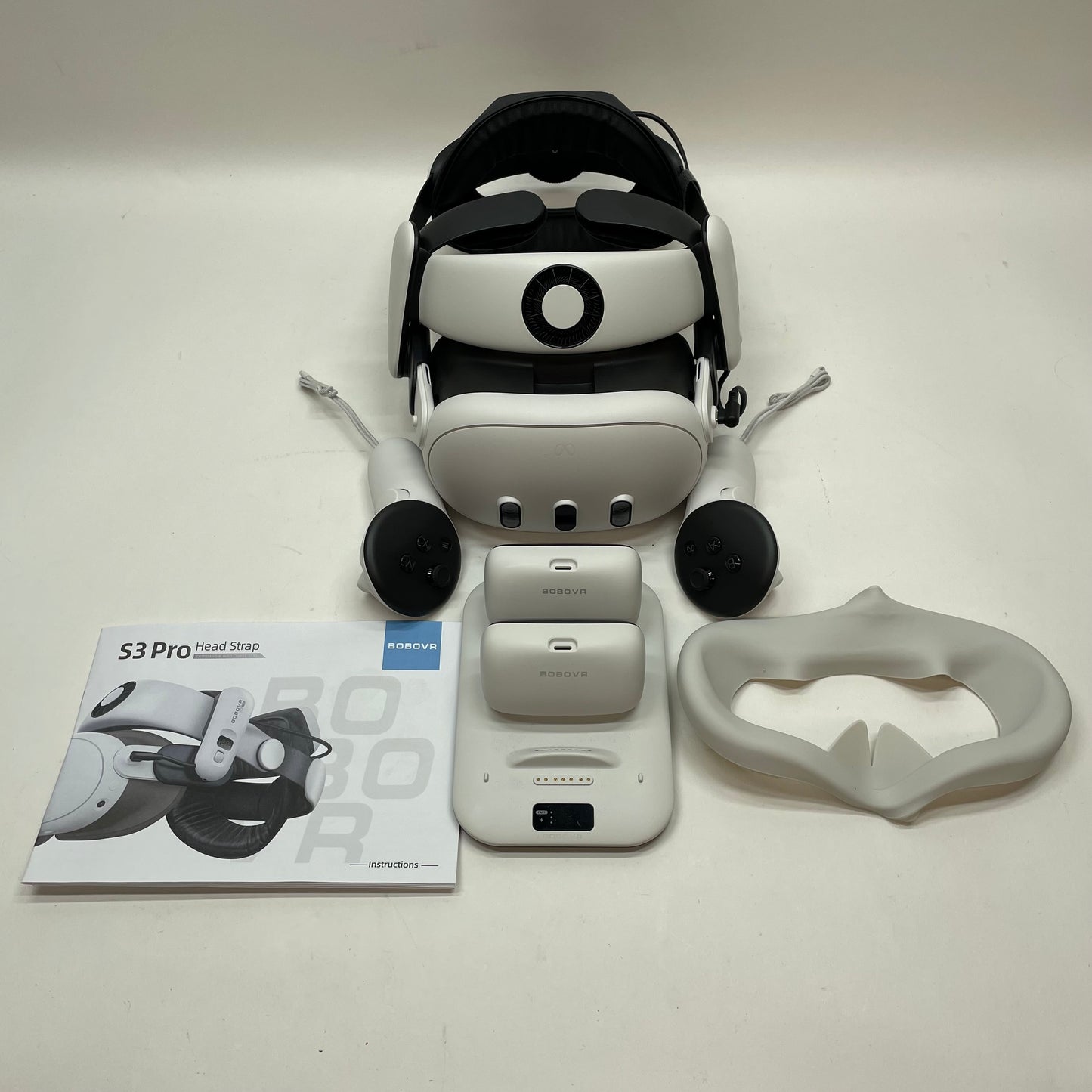 Meta Quest 3 512GB Standalone All-in-One VR Headset S3A With BOBOVR Pro Strap