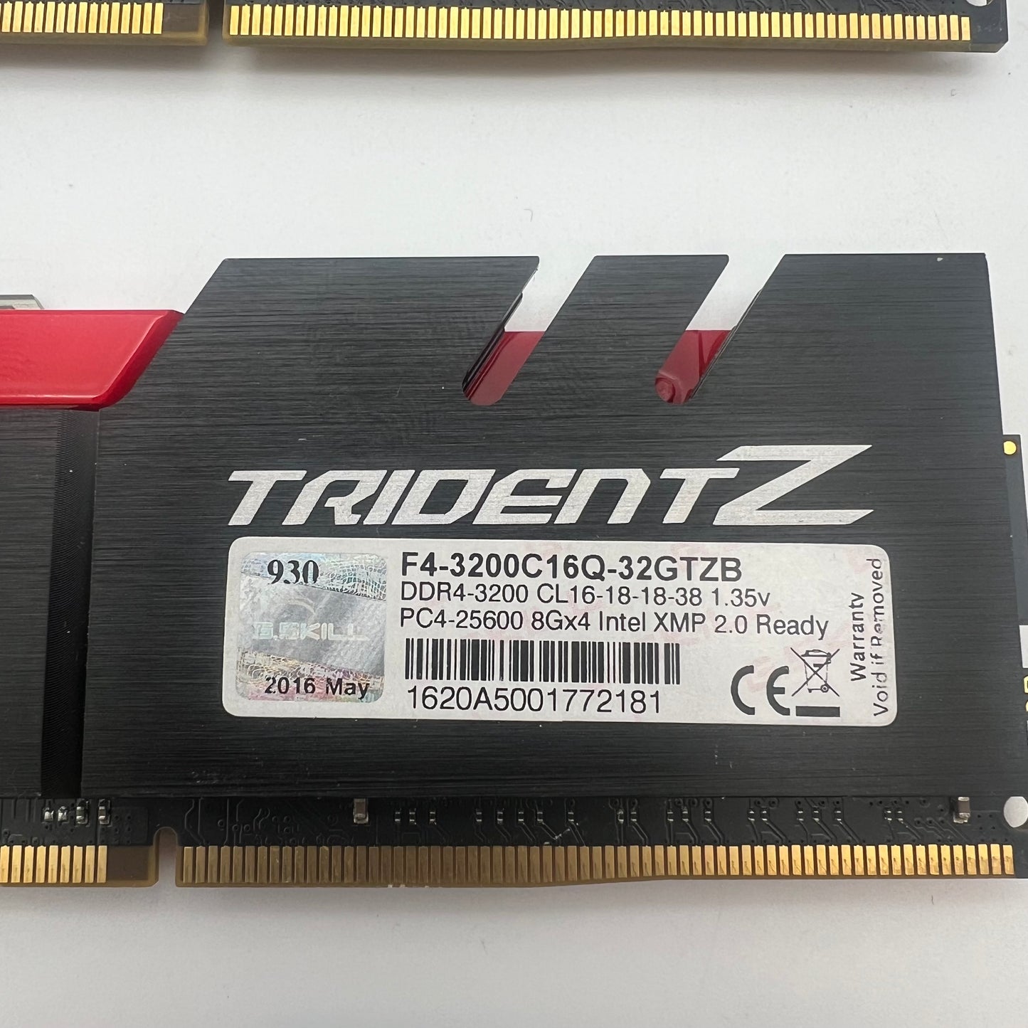 G.Skill TridentZ 24GB (3x8GB) RAM DDR4 3200MHz F4-3200C16Q-32GTZB Memory Kit (Copy)