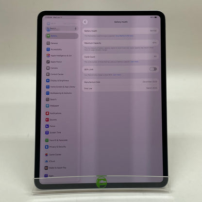 WiFi Only Apple iPad Pro 13" M4 256GB Silver MVX33LL/A