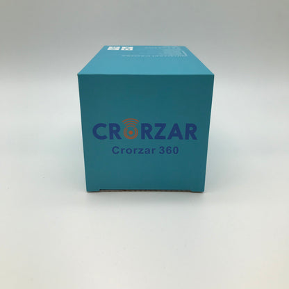 New Crorzar Indoor 360° PTZ Cam WiFi Smart Home Security Camera White