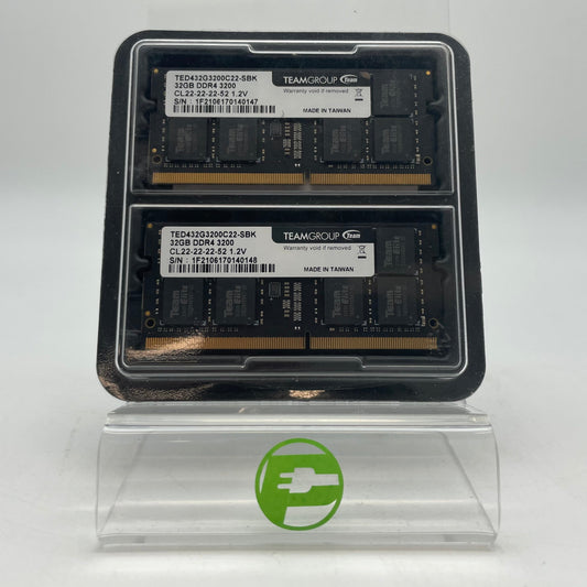 New TeamGroup Elite 64GB (2x32GB) RAM DDR4 3200MHz TED432G3200C22-SBK