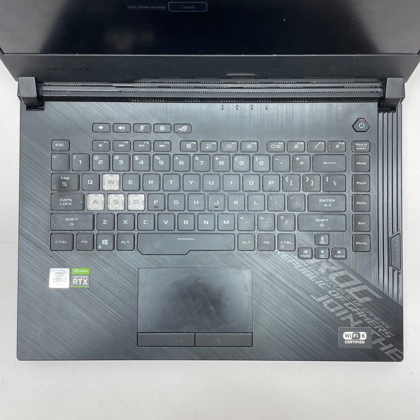 Asus ROG Strix G512LW 15.6" i7-10750H 2.6GHz 16GB RAM 1TB SSD GeForce RTX 2070