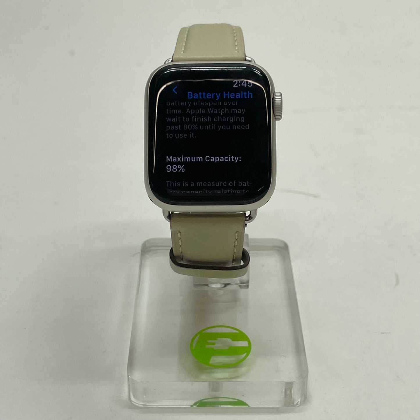 GPS Only Apple Watch SE 2nd Gen 40MM Starlight Aluminum MNT33LL/A