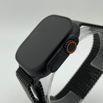 Unlocked Apple Watch Ultra 3 49MM Black Titanium Milanese Loop MF1Q4LW/A