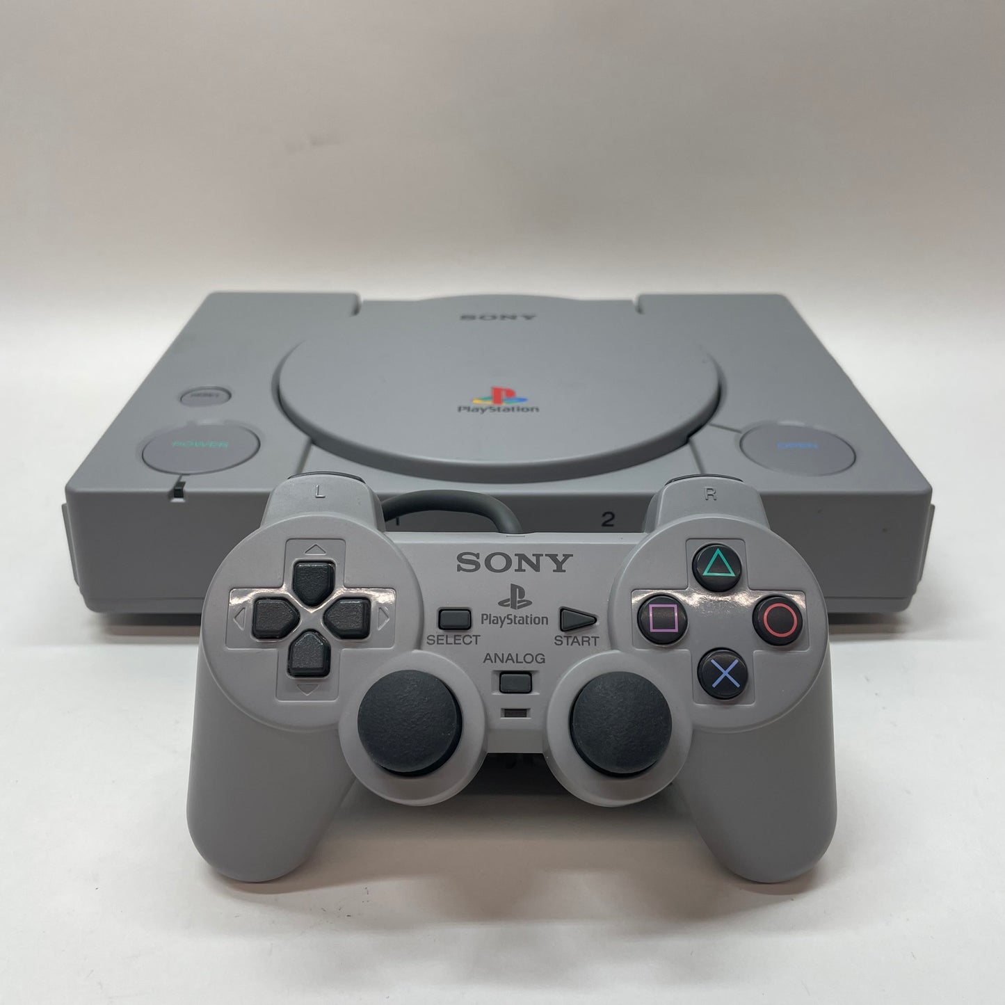 Sony PlayStation 1 PS1 Gray Console Gaming System SCPH-7501