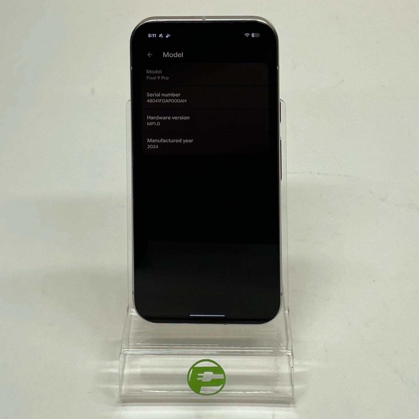 Factory Unlocked Google Pixel 9 Pro 128GB Porcelain GGX8B