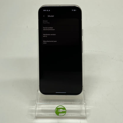 Factory Unlocked Google Pixel 9 Pro 128GB Porcelain GGX8B