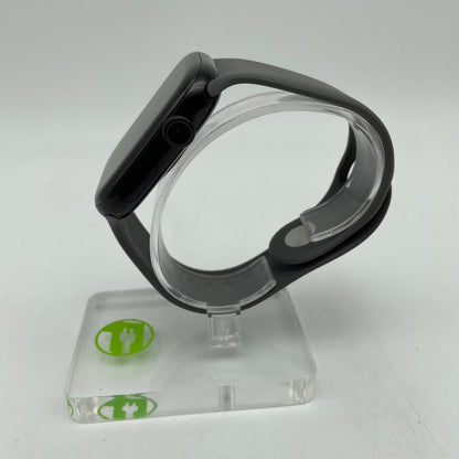 GPS Only Apple Watch Series 11 46MM Jet Black Aluminum Gray Sport Band MEW84LW/A