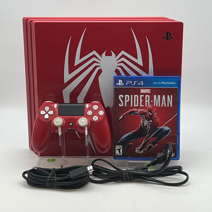 Marvel's Spider Limited Edition Sony PlayStation 4 Pro PS4 1TB Console