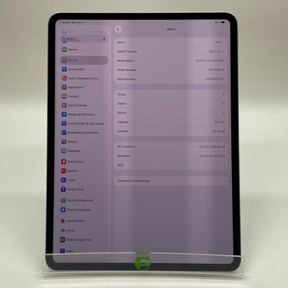 WiFi Only Apple iPad Pro 13" M4 256GB Silver MVX33LL/A