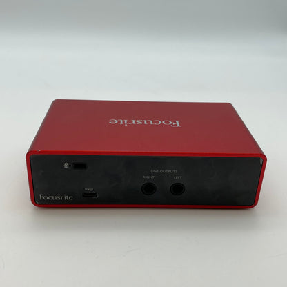 Focusrite Scarlett Solo Audio Interface HP123FX