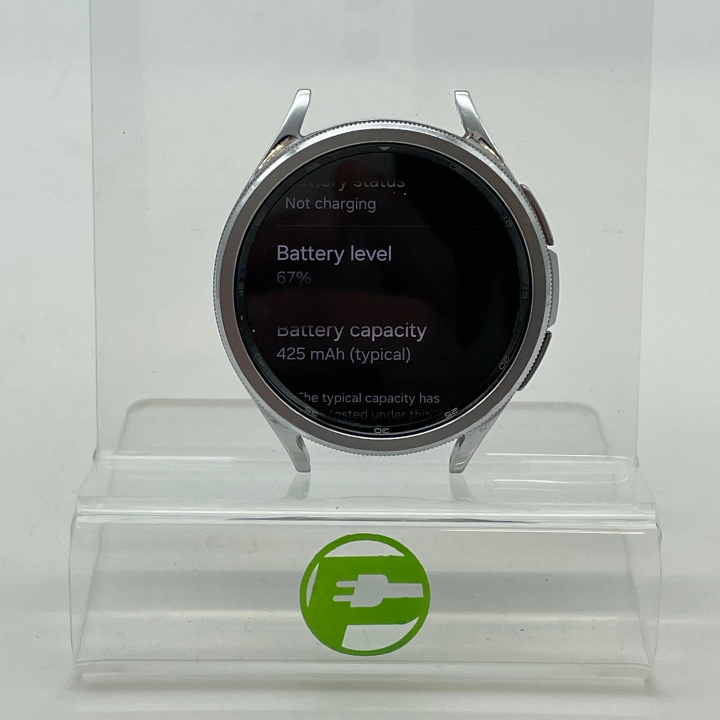 GPS Only Samsung Galaxy Watch6 Classic Titanium Smartwatch SM-R960 Face Only