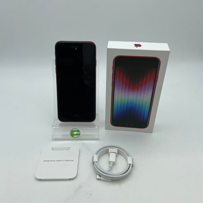 T-Mobile Apple iPhone SE 3rd Gen 64GB Product Red MMX73LL/A