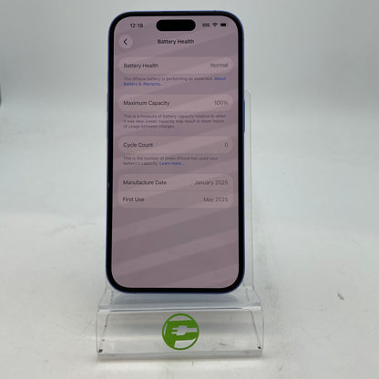 Factory Unlocked Apple iPhone 16 128GB Ultramarine MYAT3LL/A