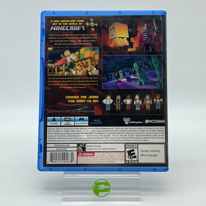 Minecraft: Story Mode Season Pass (Sony PlayStation 4 PS4, 2015)