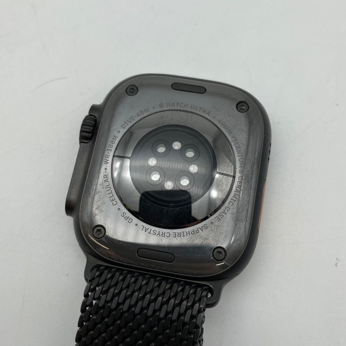 Unlocked Apple Watch Ultra 3 49MM Black Titanium Milanese Loop MF1Q4LW/A