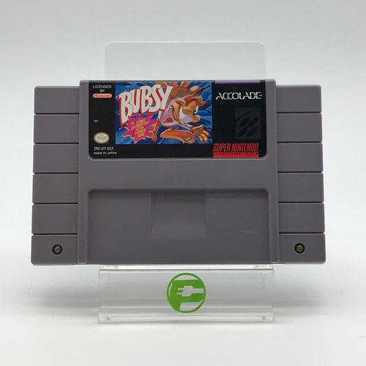 Bubsy  (Super Nintendo SNES,  1993)  Cartridge Only