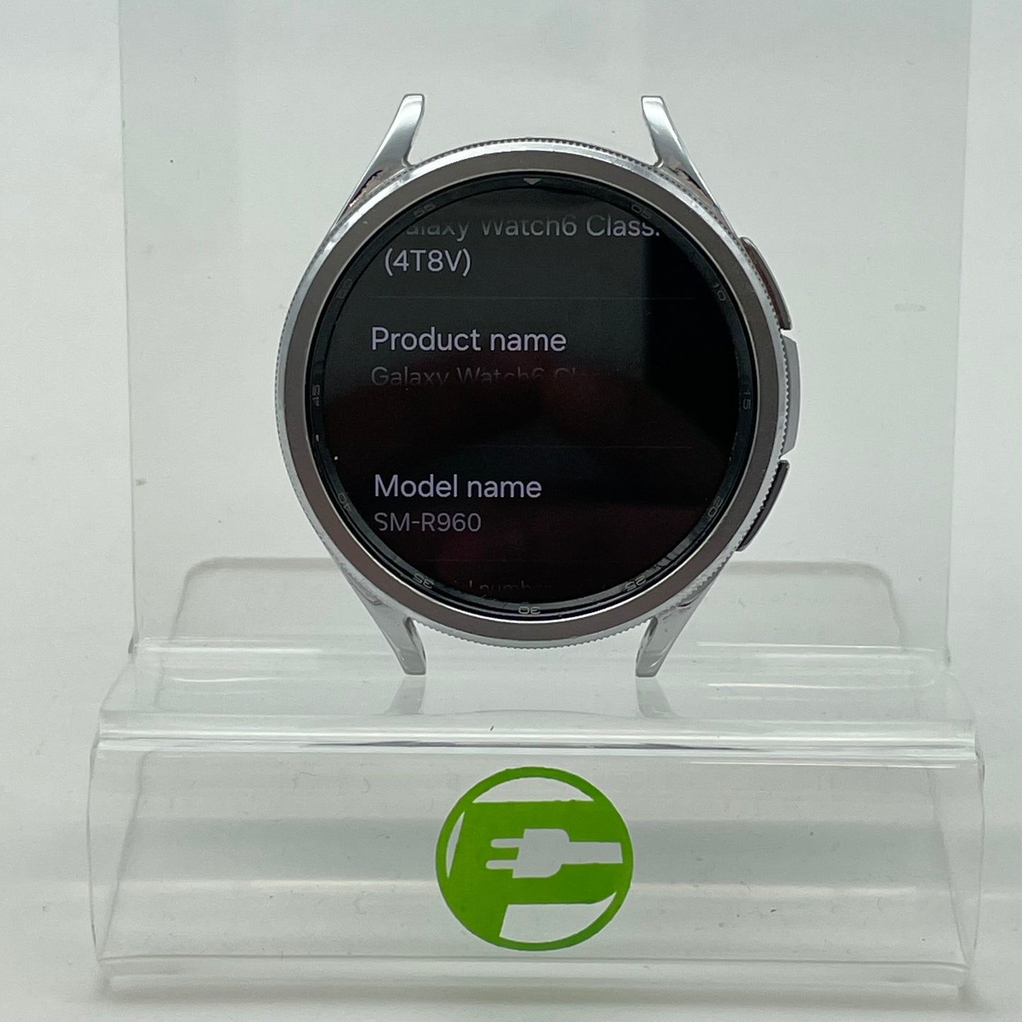 GPS Only Samsung Galaxy Watch6 Classic Titanium Smartwatch SM-R960 Face Only