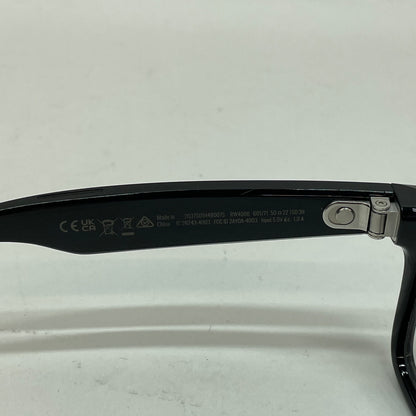Ray-Ban Stories Wayfarer Shiny Black Standard 1AT2414A00 AI Smart Glasses