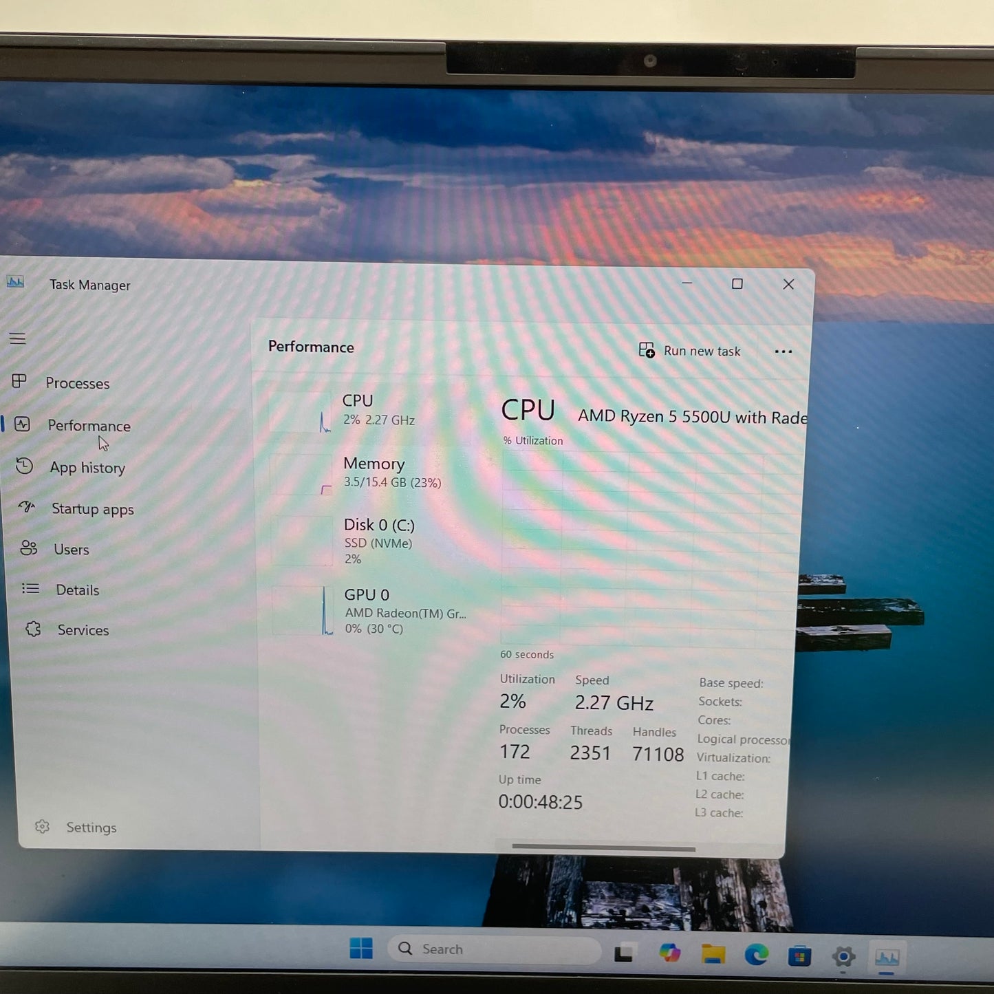 PCL PF5LUXG 15.6" Ryzen 5 5500U 2.1GHz 16GB RAM 1TB SSD