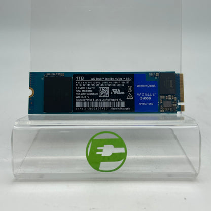 Western Digital 2280mm WD Blue SN550 1TB M.2 NVMe Gen 3.0 x 4 SSD WDS100T2B0C