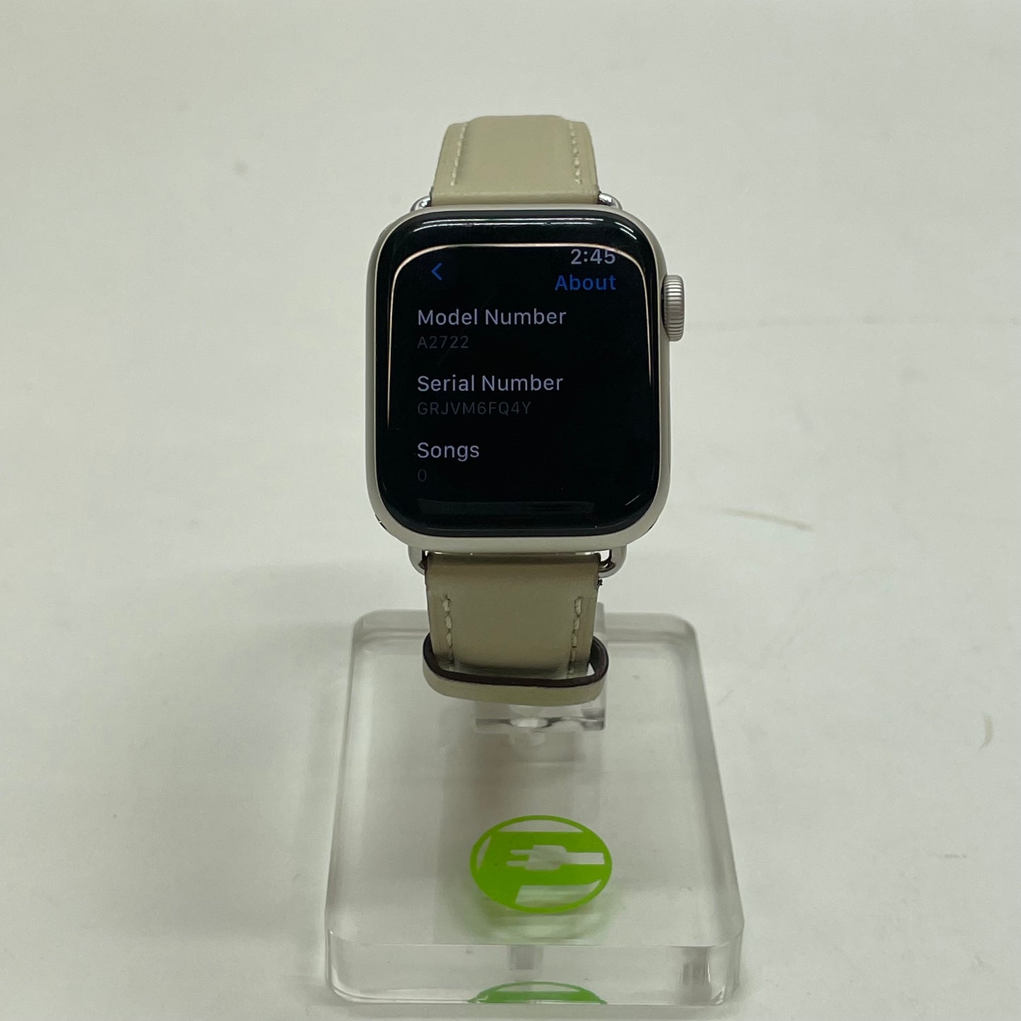 GPS Only Apple Watch SE 2nd Gen 40MM Starlight Aluminum MNT33LL/A