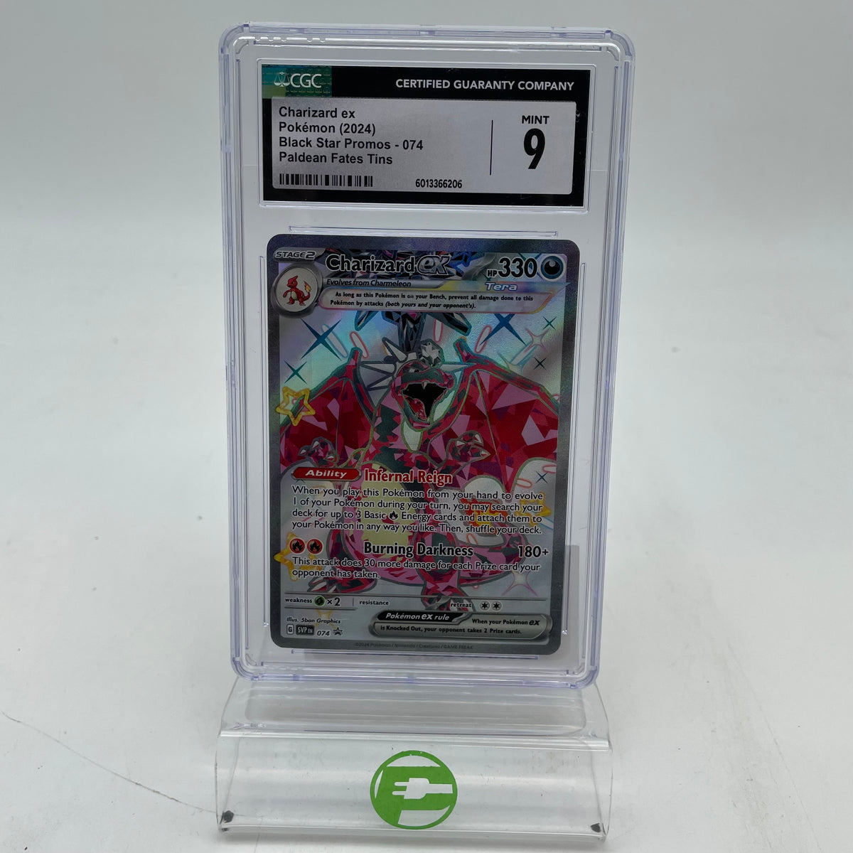 Pokémon TCG Scarlet & Violet Black Star Promos Charizard ex 074 Regular English