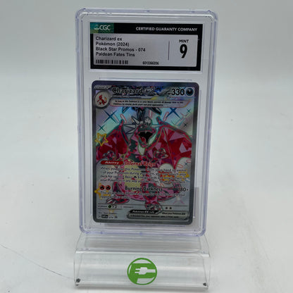 Pokémon TCG Scarlet & Violet Black Star Promos Charizard ex 074 Regular English