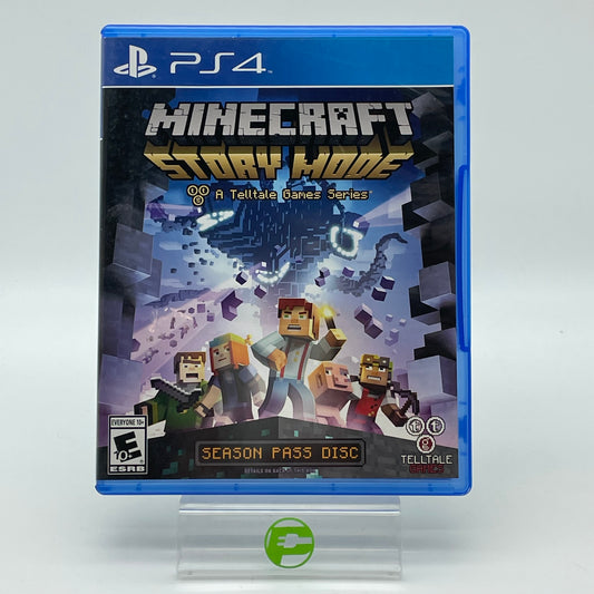 Minecraft: Story Mode Season Pass (Sony PlayStation 4 PS4, 2015)