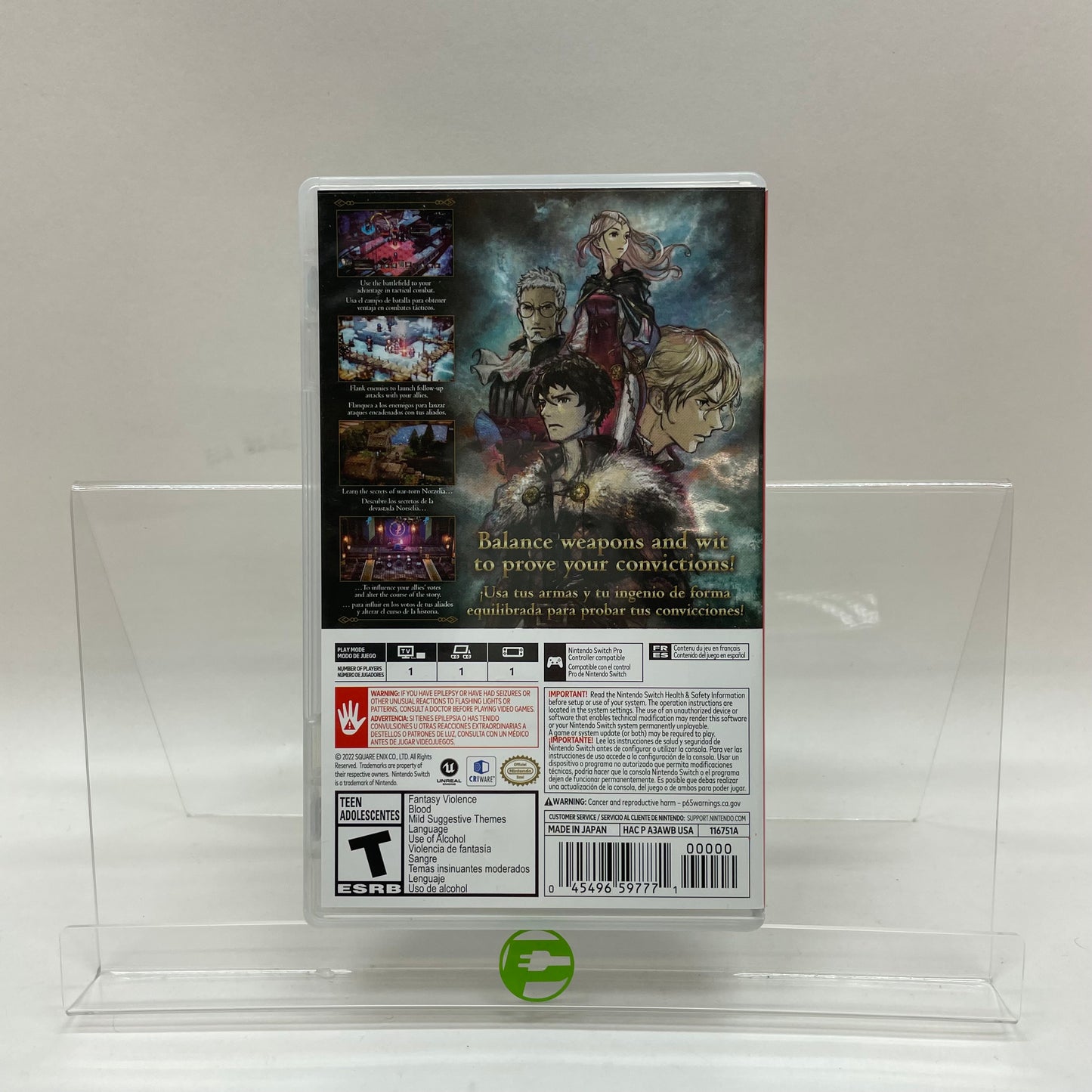 Triangle Strategy (Nintendo Switch, 2022)