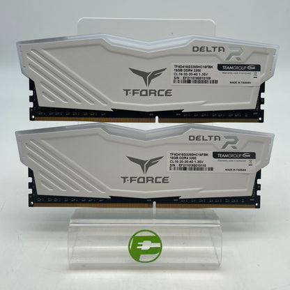 TeamGroup T-Force Delta RGB 16GB (2x8GB) RAM DDR4 3200MHz TF4D416G3200HC16FBK