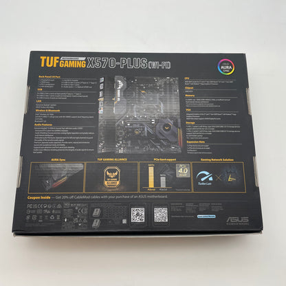 Asus TUF Gaming X570-Plus AM4 ATX AMD DDR4 Motherboard
