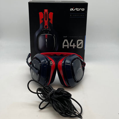 Tournament Ready X Edition A40 Over Ear Gaming Headset Blue A40TR01