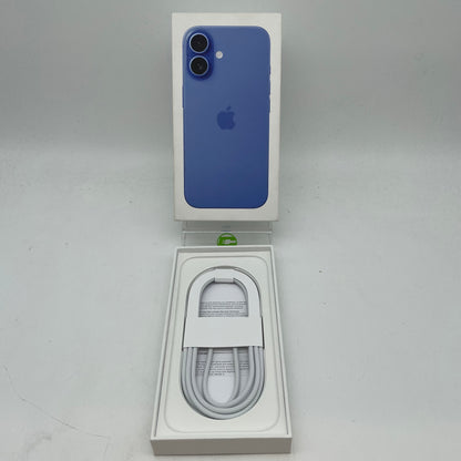 Factory Unlocked Apple iPhone 16 128GB Ultramarine MYAT3LL/A