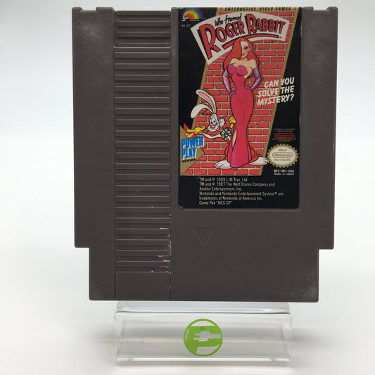 Who Framed Roger Rabbit  (Nintendo NES,  1989)  Cartridge Only