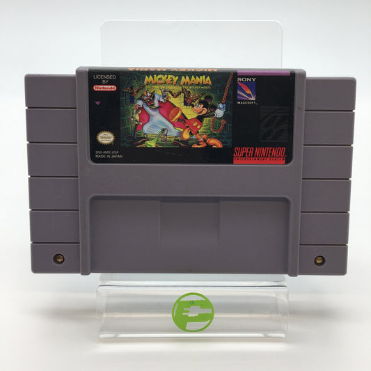 Mickey Mania  (Super Nintendo SNES,  1994)  Cartridge Only